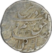 Silver One Rupee Coin of Farrukhsiyar of Shahjahanabad Dar ul Khilafat Mint.