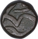 Copper Dam coin of Muhammad Shah of Elichpur mint.