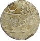 Silver One Rupee Coin  of Muhammad Shah of Ahmadabad Mint.