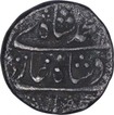 Silver One Rupee Coin of Muhammad Shah of Akbarabad Mint.