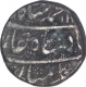 Silver One Rupee Coin of Muhammad Shah of Allahabad  Mint.