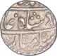 Silver One Rupee Coin of Muhammad Shah of Allahabad Mint.