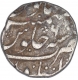 Silver One Rupee Coin of Muhammad Shah of Itawa Mint.