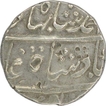 Silver One Rupee Coin of Ahmad Shah Bahadur of Cuttack Mint.