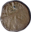 Copper One Dam Coin of Alamgir II of Sawai Jaipur Mint.