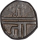 Copper Paisa coin of Maratha Confederacy of Chhatrapati Shivaji.