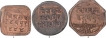 Copper Coins of Bhupal Singh of Mewar state.