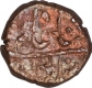 Copper One Paisa Coin of Ratlam State of Non Raej Series.