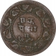 Copper Paisa Coin of Ratlam State.