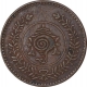 Copper Eight Cash Coin of Rama Varma VI of Travancore State.