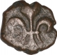 Copper Doudou Coin of Pondicherry Mint of India French.