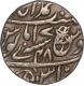 Silver One Rupee Coin of Muhammadabad Banaras Mint of Bengal Presidency .