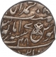 Silver One Rupee Coin of Muhammadabad Banaras Mint of Bengal Presidency .