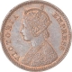 Copper One Twelfth Anna Coin of Victoria Empress of Calcutta Mint of 1901.