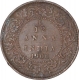 Copper One Twelfth Anna Coin of King Edward VII of Calcutta Mint of 1906.