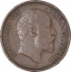 Copper One Twelfth Anna Coin of King Edward VII of Calcutta Mint of 1906.