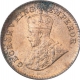 Bronze One Twelfth Anna Coin of King George V of Bombay Mint of 1923.