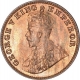 Bronze Quarter Anna Coin of King George V of Bombay Mint of 1925.