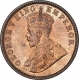 Bronze  Quarter Anna Coin of King George V of Calcutta mint of 1934.