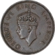 Bronze Quarter Anna Coin of King George VI of Calcutta Mint of 1942.