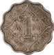 Copper Nickel One Anna Coin of King Edward VII of Bombay Mint of 1909.