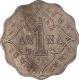 Copper Nickel One Anna Coin of King George V of Bombay Mint of 1919.