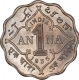 Copper Nickel One Anna Coin of King George V of Calcutta Mint of 1935.