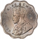 Copper Nickel One Anna Coin of King George V of Calcutta Mint of 1935.