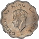 Copper Nickel One Anna Coin of King George VI of Bombay Mint of 1947.