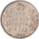 Silver Two Annas Coin of King Edward VII of Calcutta Mint of 1907.