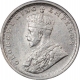 Rare Silver Two Annas Coin of King George V of Calcutta Mint of 1911.