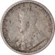 Silver Two Annas Coin of King George V of Calcutta Mint of 1912.