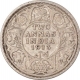 Silver Two Annas Coin of King George V of Bombay Mint of 1913.