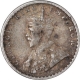 Silver Two Annas Coin of King George V of Calcutta Mint of 1916.