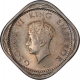 Cupro Nickel Two Annas Coin of King George VI of Calcutta Mint of 1939.