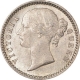 Silver Quarter Rupee Coin of Victoria Queen of Calcutta Mint of 1840.