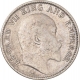 Silver Quarter Rupee Coin of King Edward VII of Calcutta Mint of 1906.