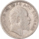 Silver Quarter Rupee Coin of King Edward VII of Calcutta Mint of 1910.