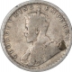 Silver Half Rupee Coin of King George V of Calcutta Mint of 1912.