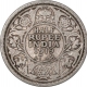 Silver Half Rupee Coin of King George V of Bombay Mint of 1919.