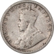 Silver Half Rupee Coin of King George V of Bombay Mint of 1919.