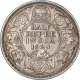 Silver Half Rupee Coin of King George V of Bombay Mint of 1924.