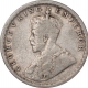 Silver Half Rupee Coin of King George V of Calcutta Mint of 1925.