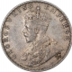 Silver Half Rupee Coin of King George V of Bombay Mint of 1926.