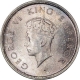 Silver Half Rupee Coin of King George VI of Bombay Mint of 1939.