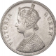 Silver One Rupee Coin of Victoria Queen of Bombay  Mint of 1862.