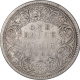 Silver One  Rupee Coin of Victoria Queen of Bombay Mint of 1862.