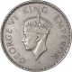 Silver One Rupee Coin of King George VI of Bombay Mint of 1941.