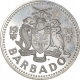 Copper Nickel Two Dollars Coin of Barbados.