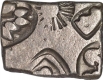 Punch Marked Silver Karshapana Coin of Vidarbha Janapada.